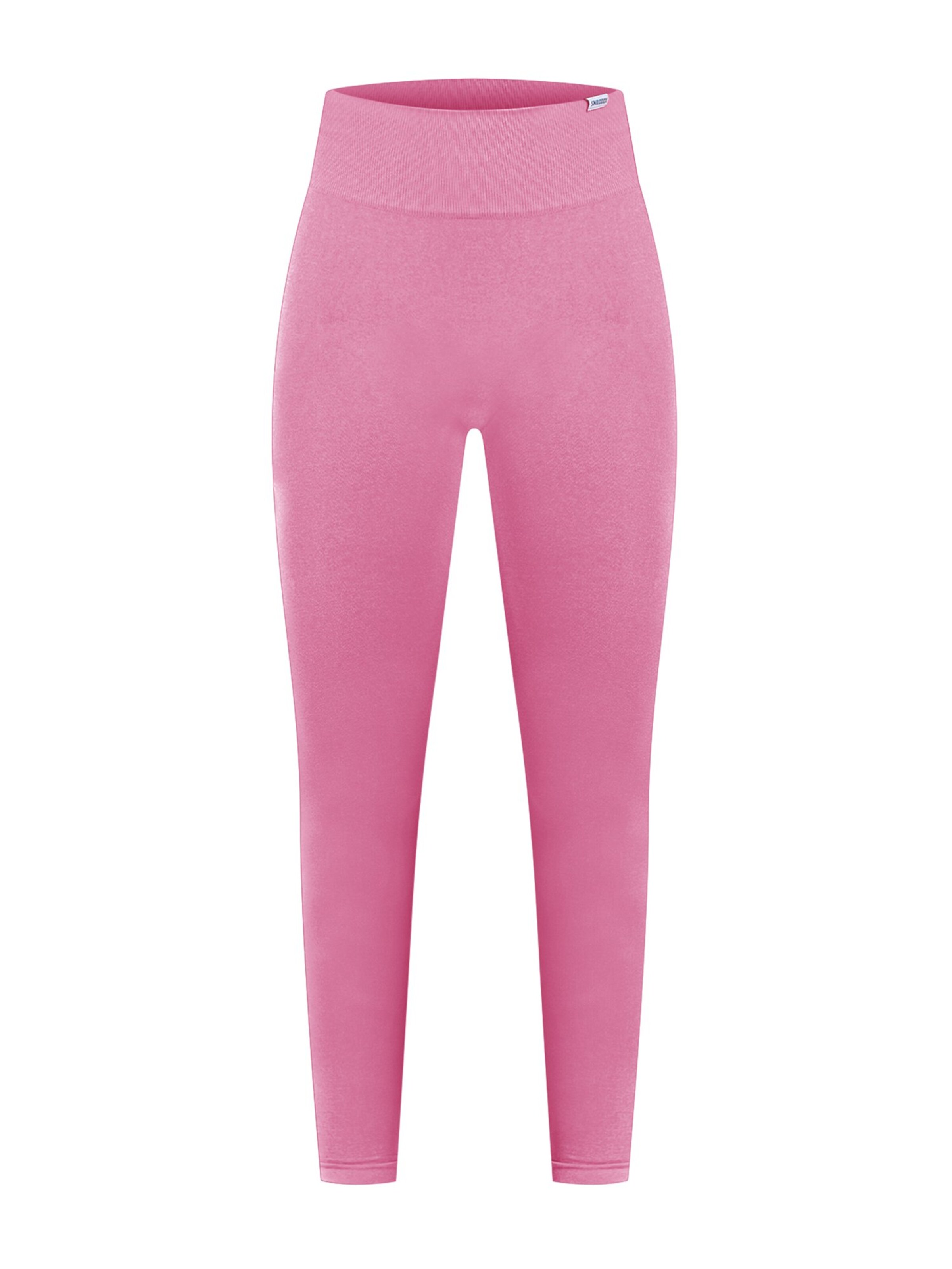 Skinny Leggings Smilodox en rose : devant