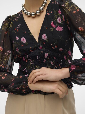 VERO MODA Μπλούζα 'Rosa' σε μαύρο