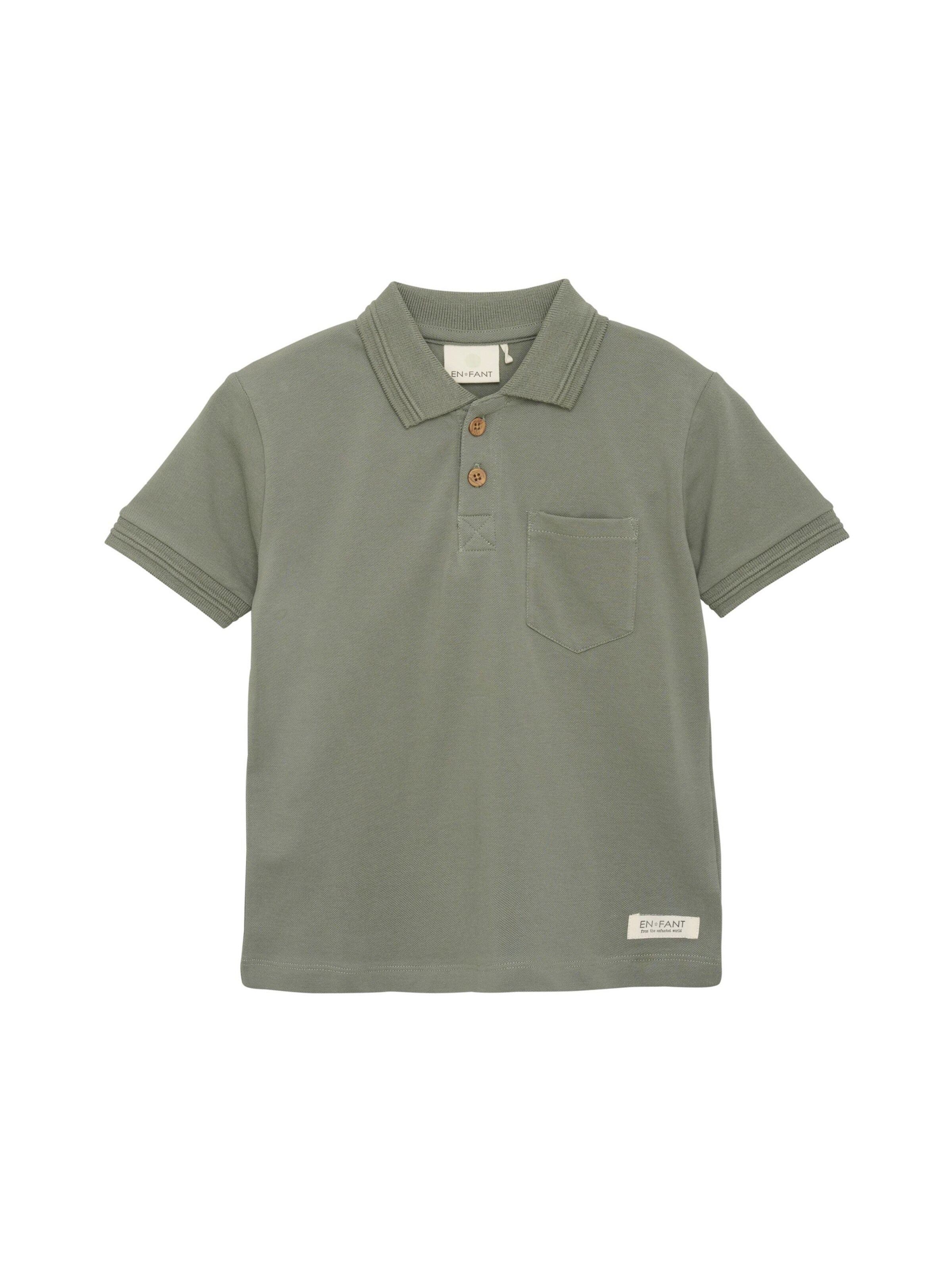 Maglietta di EN FANT in verde: frontale