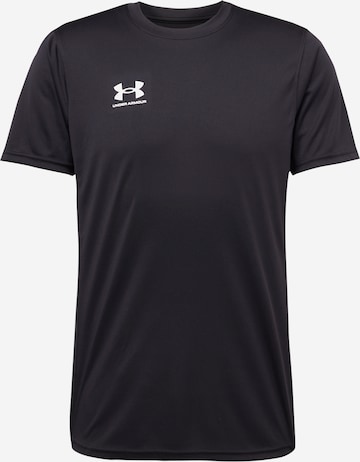 UNDER ARMOUR Funkční tričko 'Challenger' – černá: přední strana