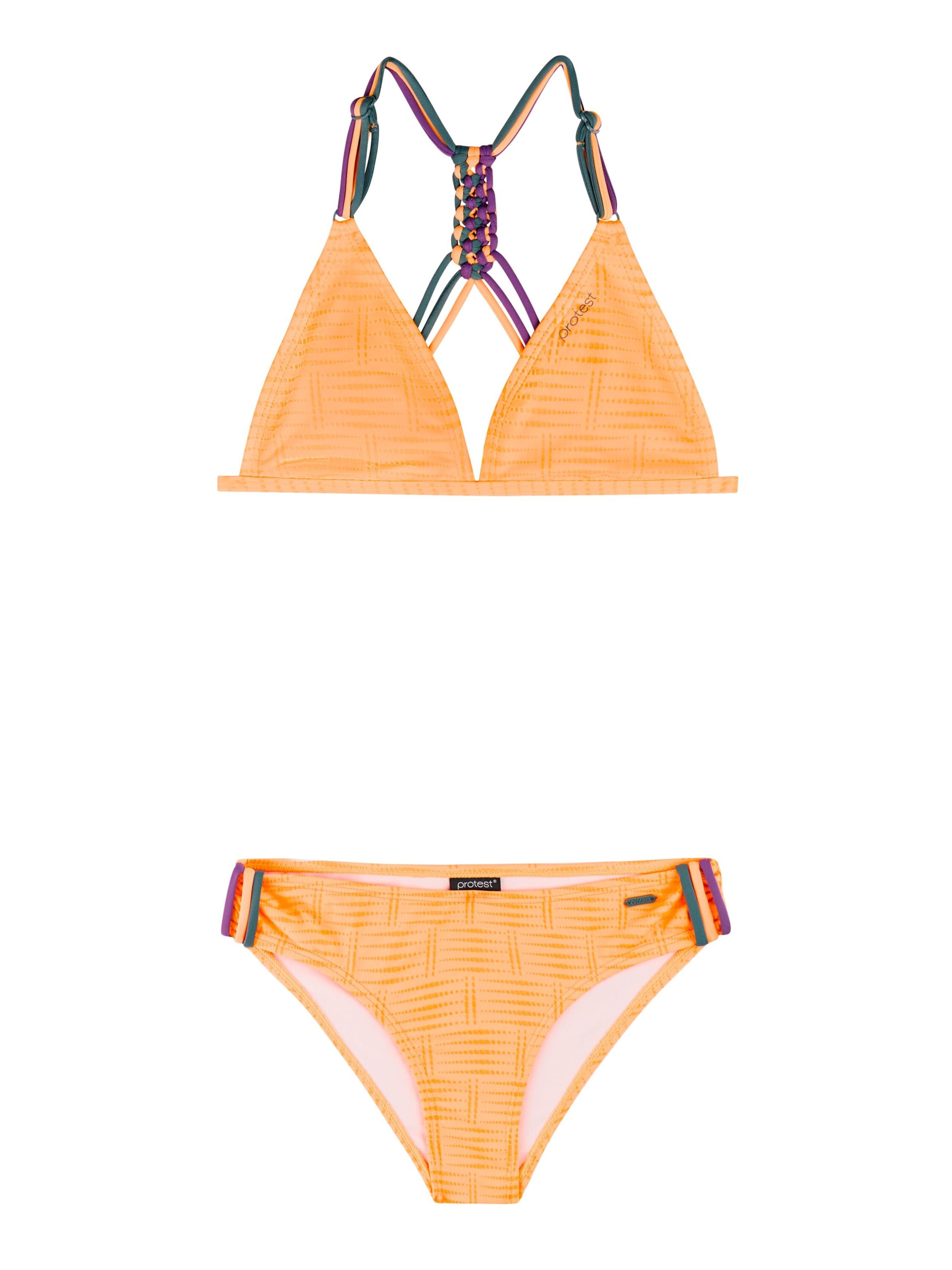 PROTEST Bikini 'PRTFimkes JR' in Orange: front