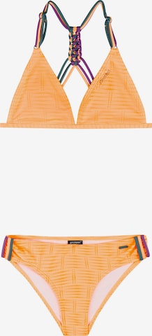 PROTEST Bikini 'PRTFimkes JR' in Orange: front