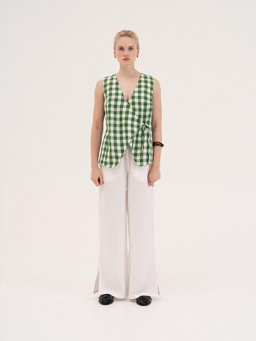 AmourLinen Top 'Blanca' in Green