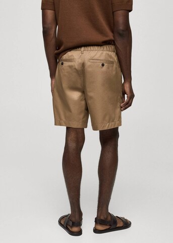 MANGO MAN Regular Shorts 'Rey' in Beige