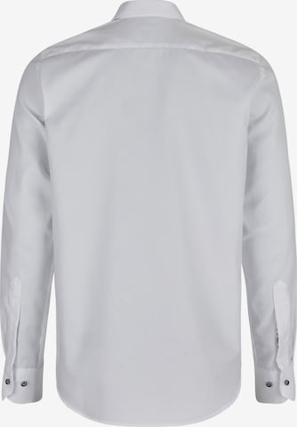 HECHTER PARIS Regular fit Button Up Shirt in White