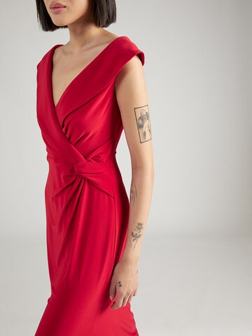 Robe de soirée 'LEONIDAS' Lauren Ralph Lauren en rouge