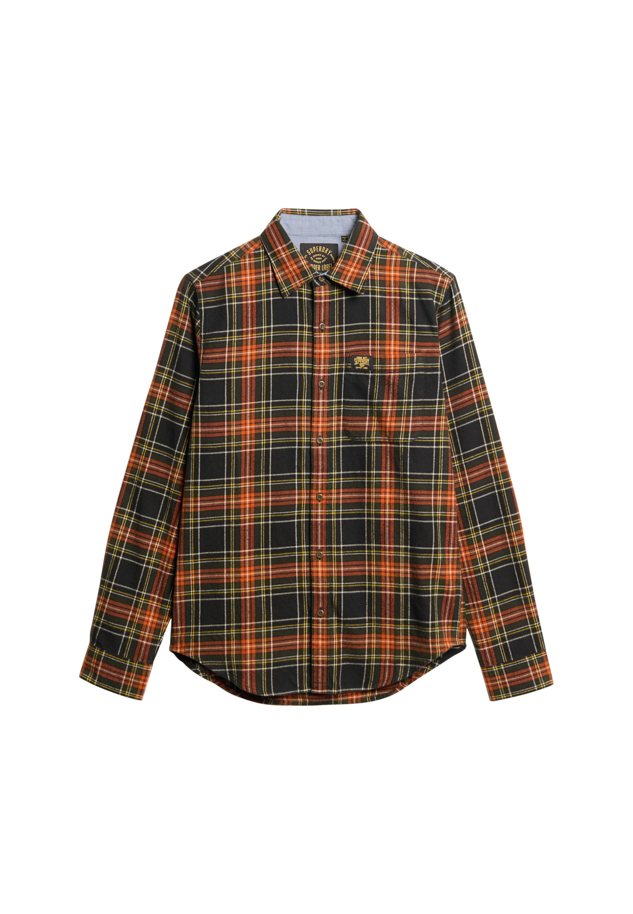 Superdry Overhemd in Zwart: voorkant