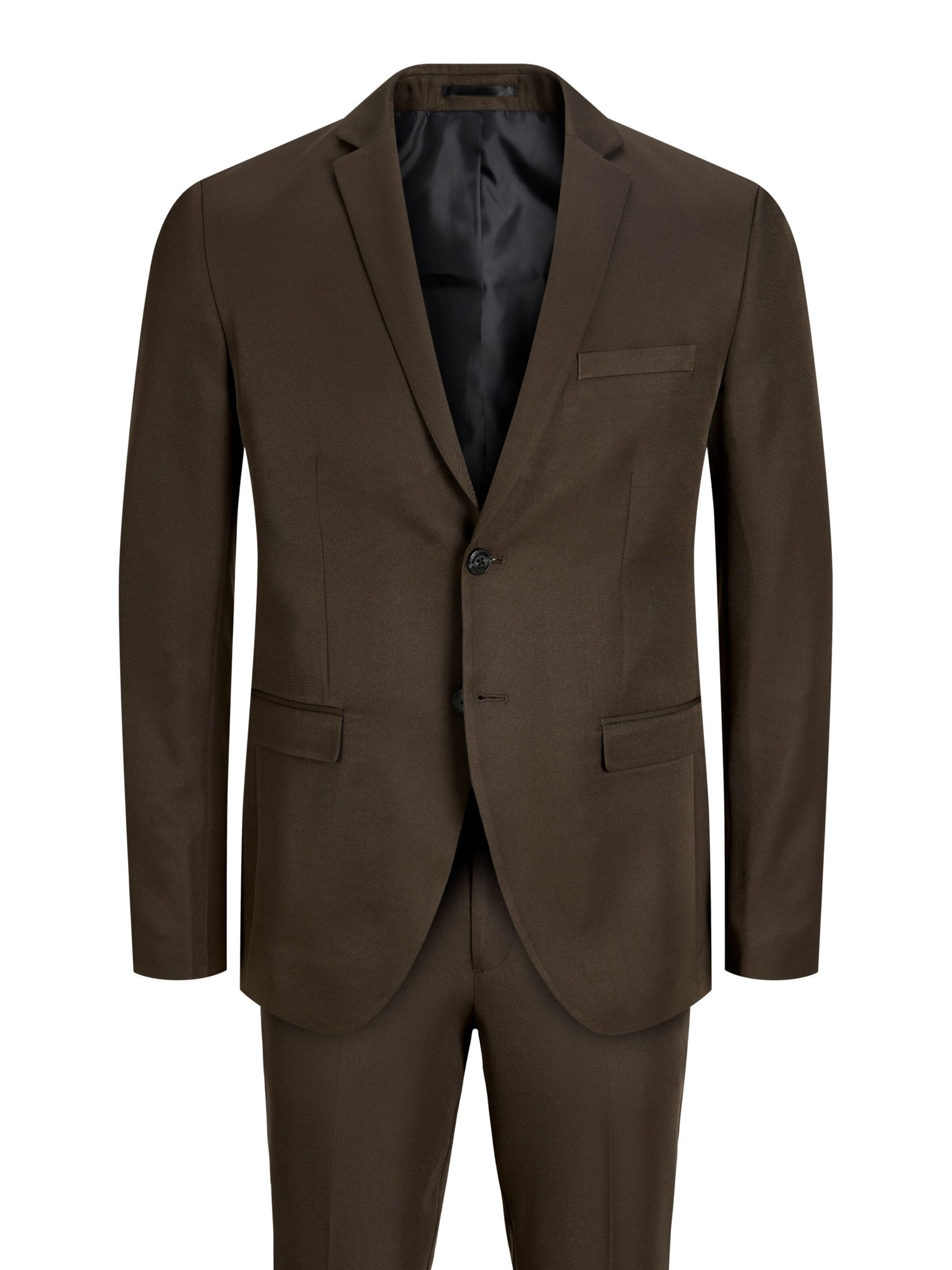 Coupe slim Costume 'JPRCosta' Jack & Jones Premium en marron