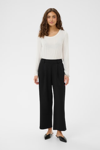 Loosefit Pantalon à pince 'CUBuka' CULTURE en noir