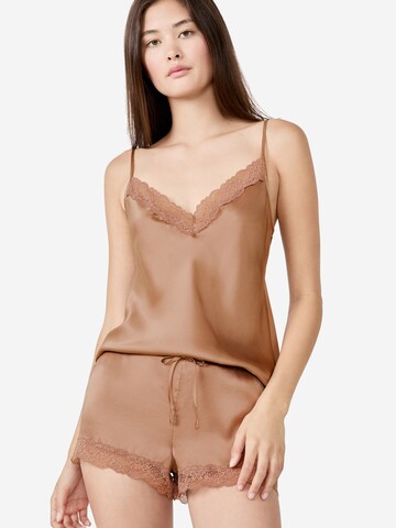 ETAM Pajama Pants 'Milky' in Yellow