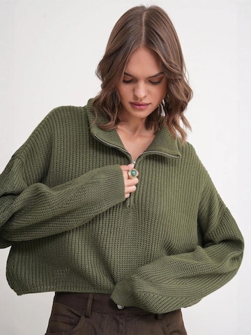 MixRay - Pullover em verde