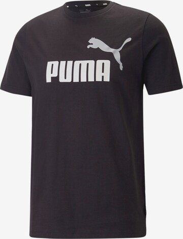 PUMA Funktionsskjorte 'Essentials' i sort: forside