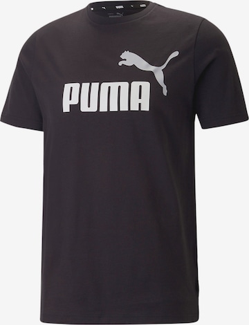 PUMA Funktsionaalne särk 'Essentials', värv must: eest vaates