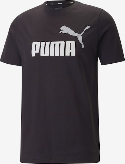PUMA Λειτουργικό μπλουζάκι 'Essentials' σε μαύρο / λευκό, Άποψη προϊόντος