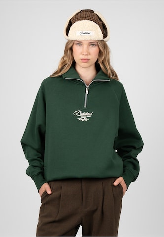Prohibited - Sweatshirt 'College Days' em verde