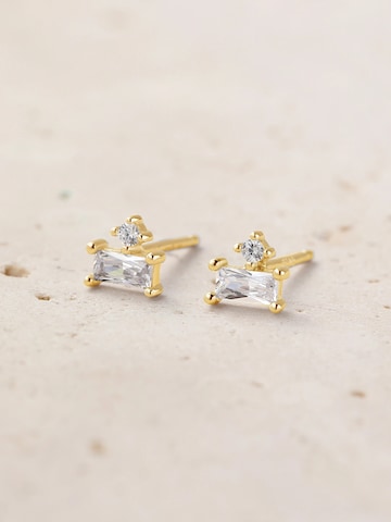 Boucles d'oreilles 'Companion Stud' Hey Happiness en or