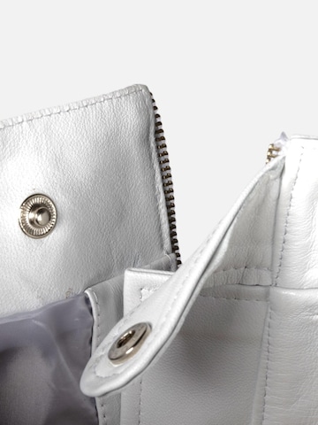 Be  Noble Skirt 'Lederrock als kurzer Minirock' in White