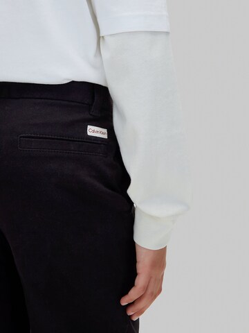 Calvin Klein Jeans Regular Trousers in Black
