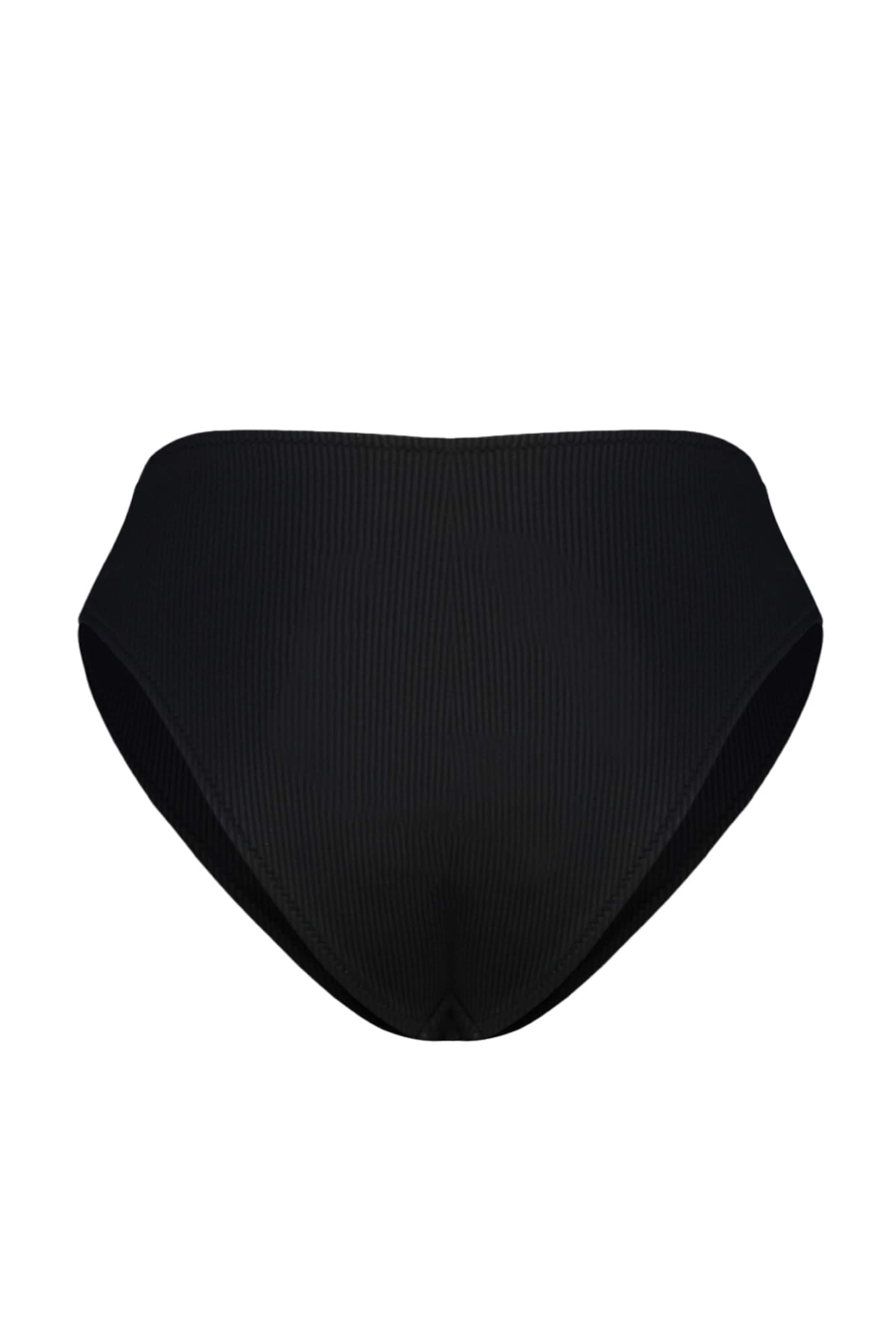 Trendyol Bikini hlačke | črna barva