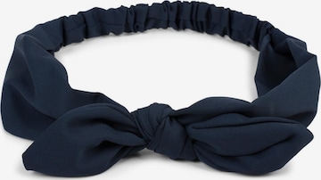 styleBREAKER Hair jewelry 'Einfarbiges Haarband mit Schleife' in Blue: front