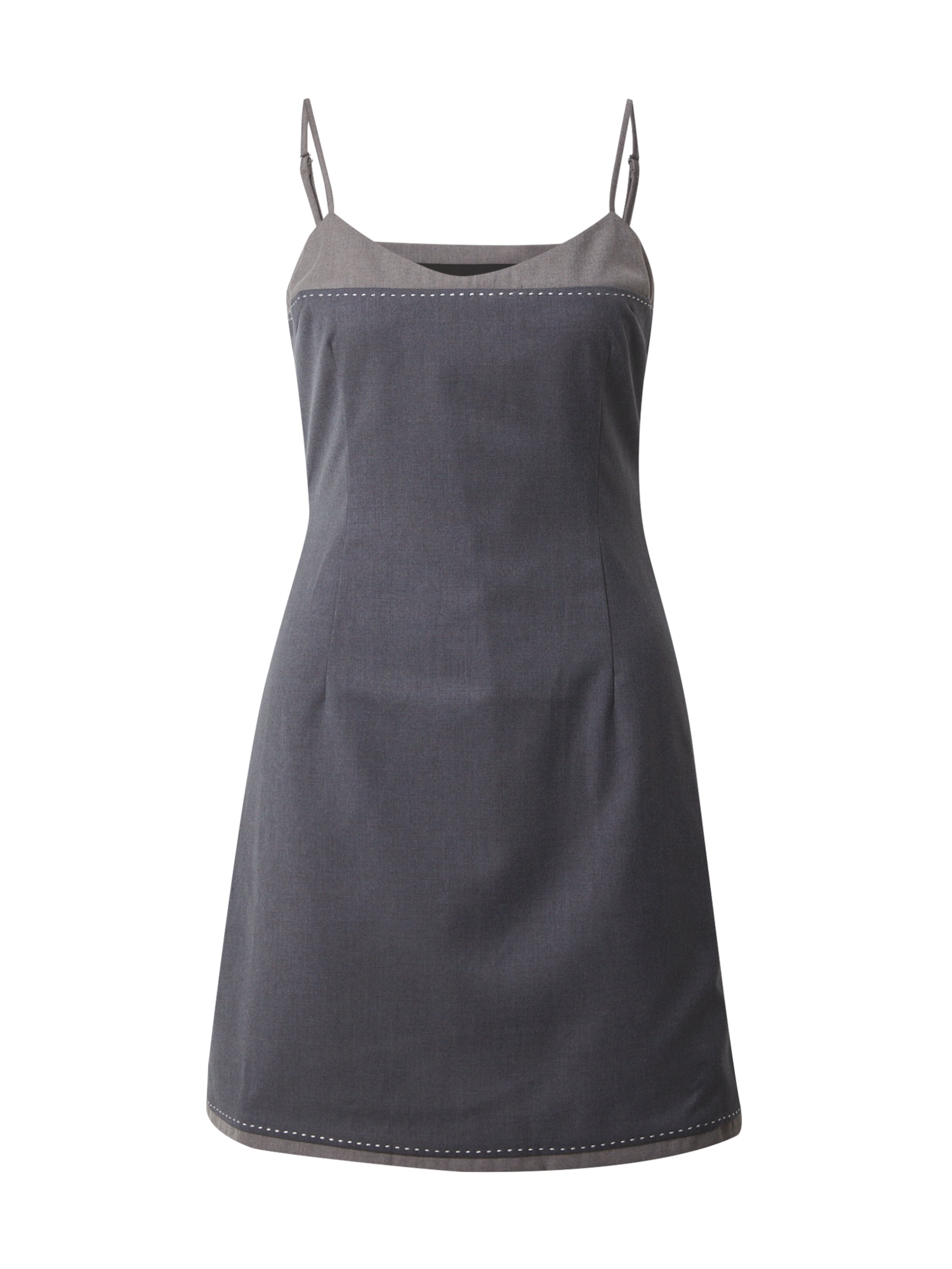 REMAIN Платье в Серый: спереди