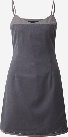 REMAIN Dress in Grey: front