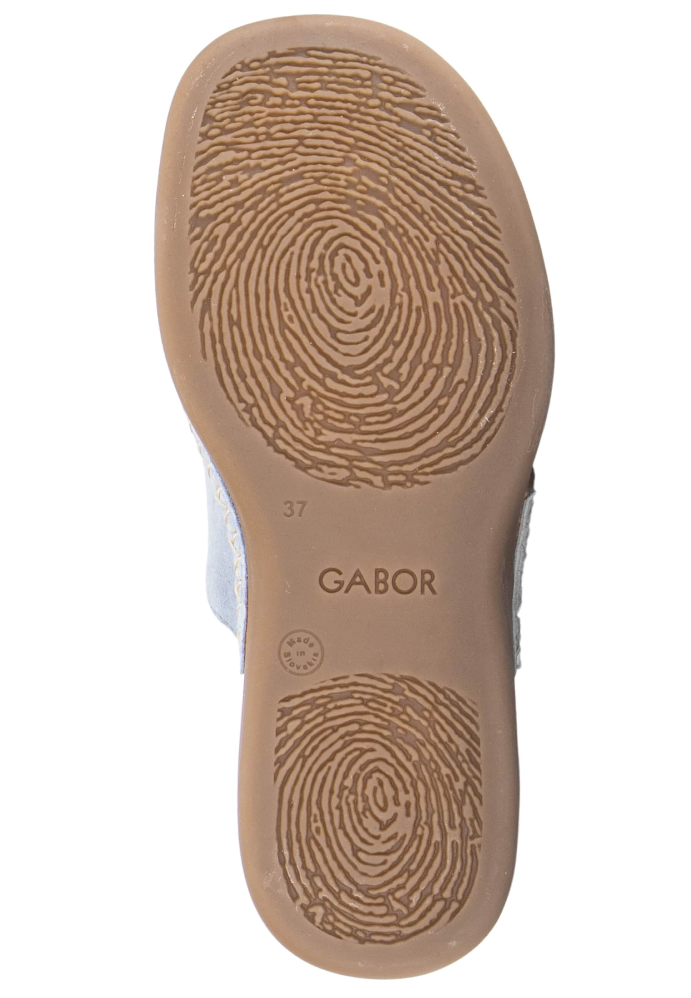 GABOR Teenslipper in Blauw