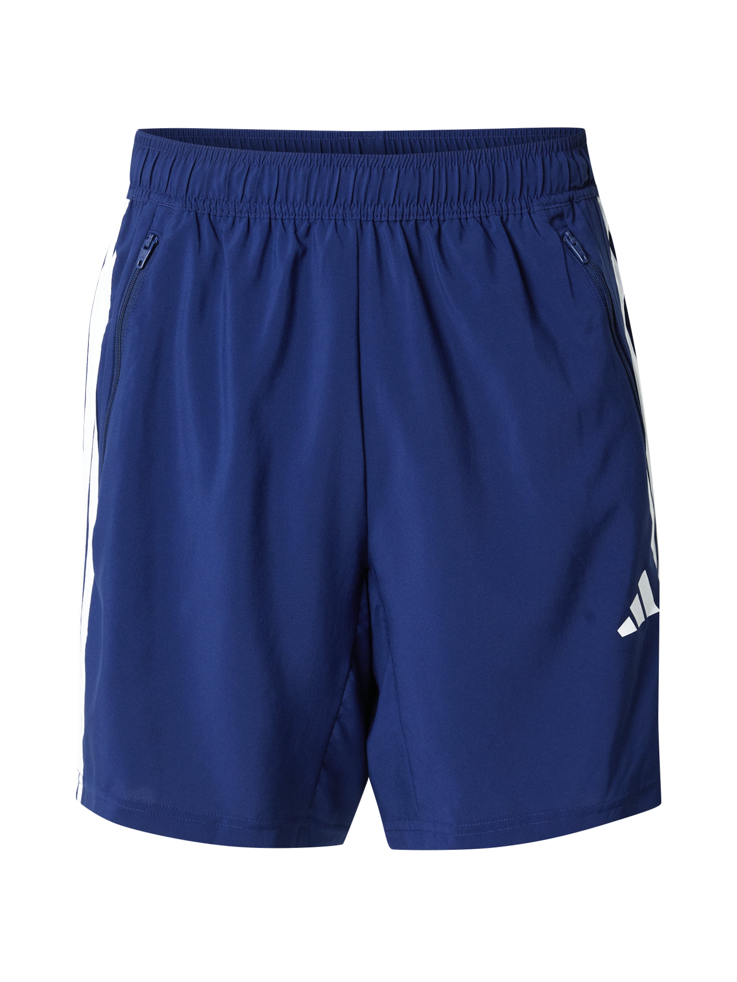 ADIDAS PERFORMANCE Широка кройка Спортен панталон в синьо: отпред