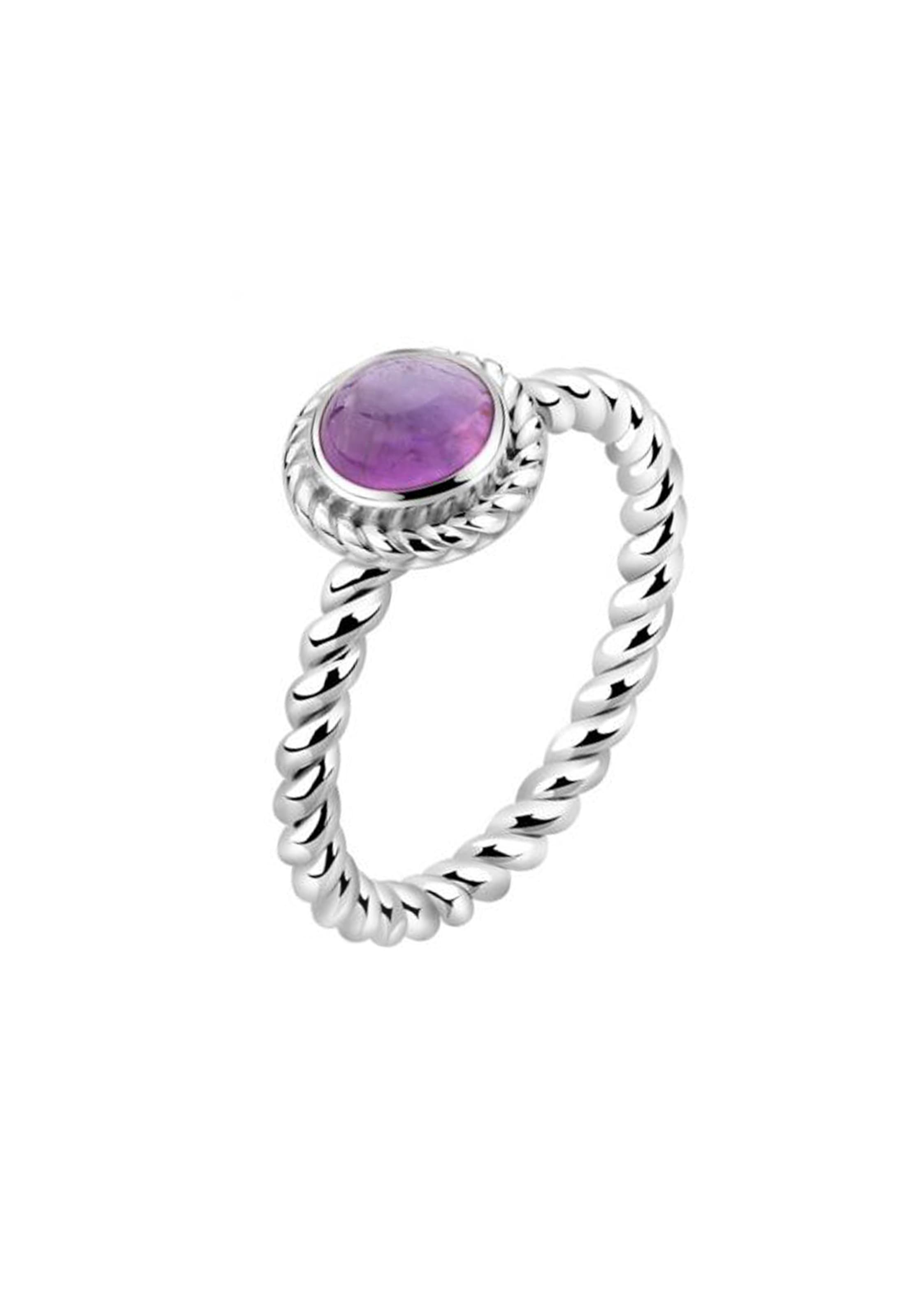 Nenalina Ring in Lila: Vorderseite