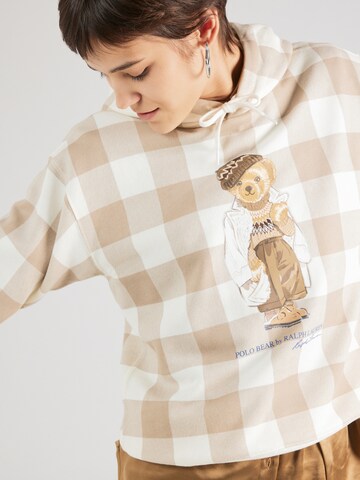 Polo Ralph Lauren Bluzka sportowa w kolorze beżowy