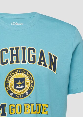 T-Shirt s.Oliver en bleu