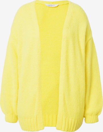 Studio Untold Knit cardigan in Yellow: front