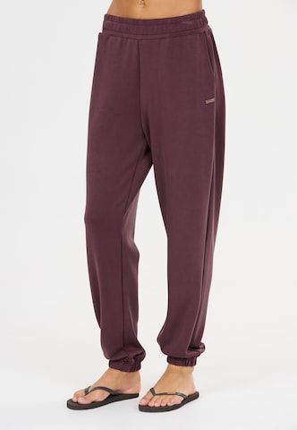 Athlecia Regular Sweathose 'Jillnana V2' in Rot: Vorderseite