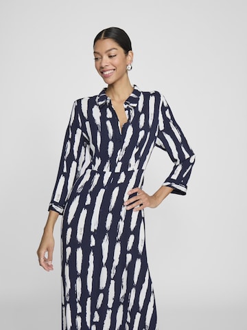 VILA Blousejurk in Blauw