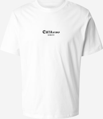 T-Shirt 'JORBRADLEY' JACK & JONES en blanc : devant