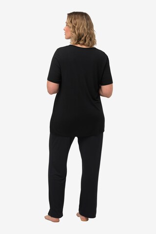 Ulla Popken Pyjama in Schwarz