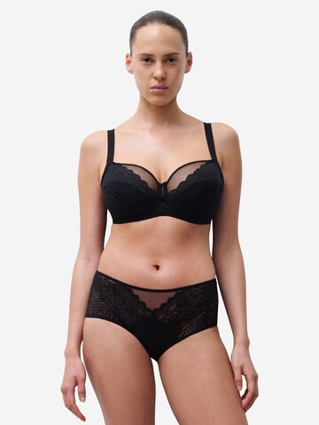 Chantelle BH 'Floral Touch' in Zwart