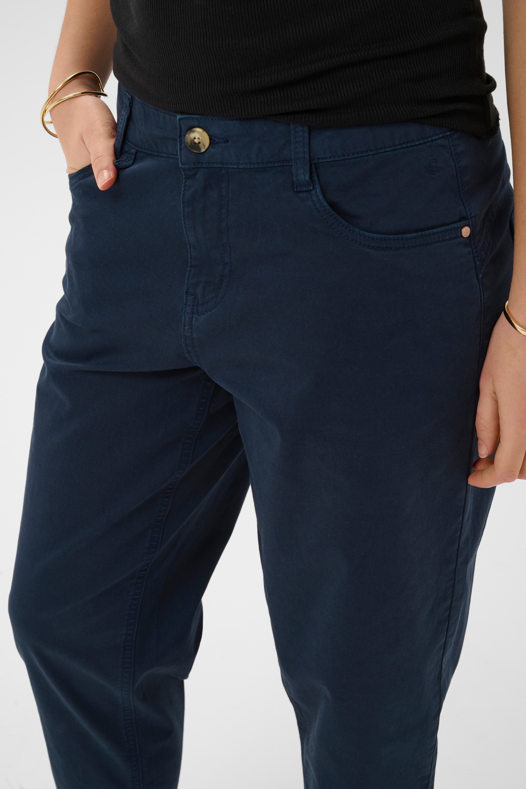 Cream Regular Broek 'CRBerta ' in Blauw