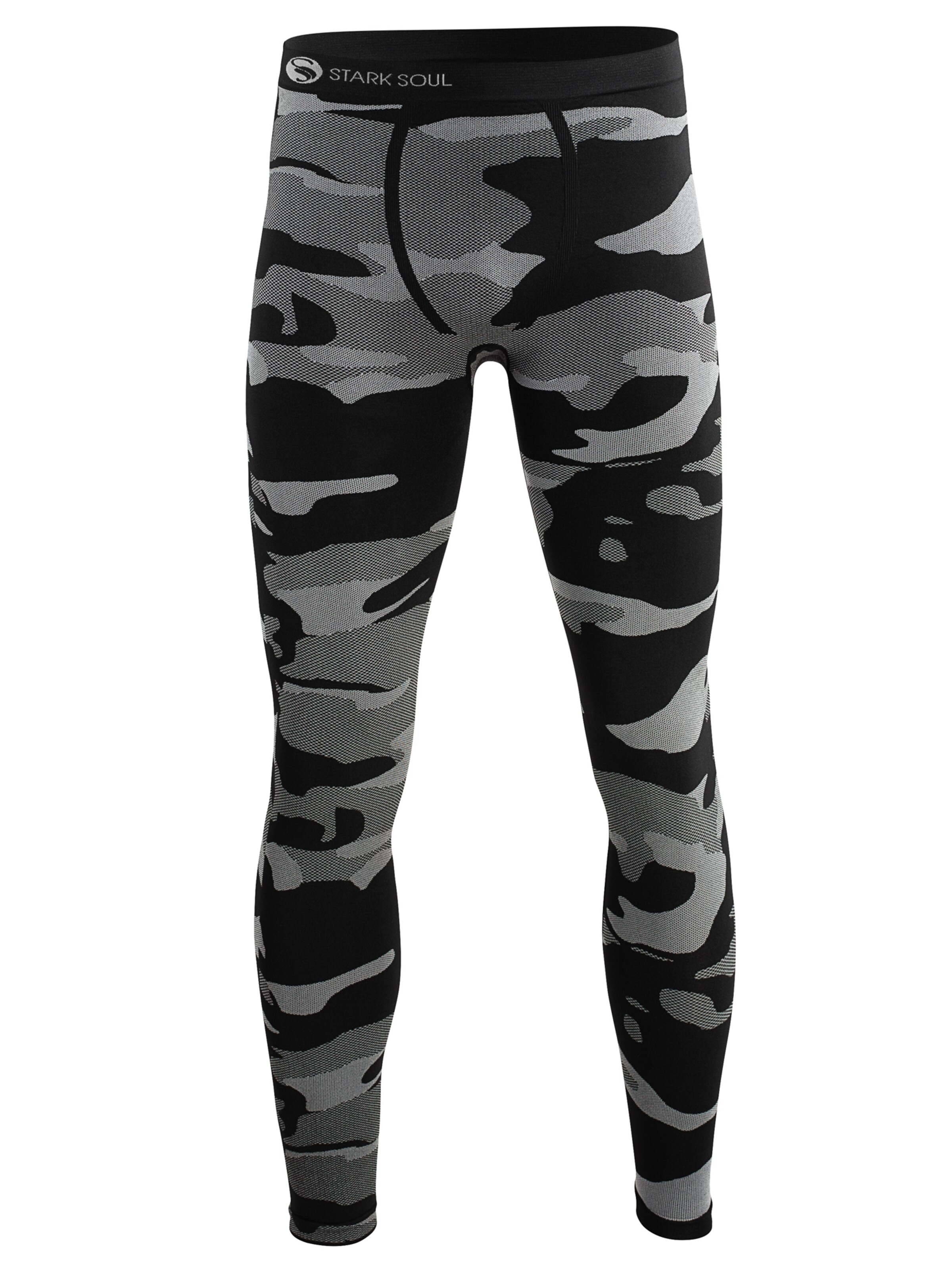 Skinny Pantaloni funzionali di Stark Soul in nero: frontale