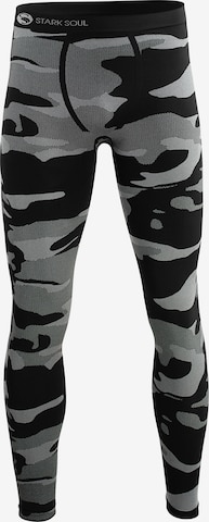 Stark Soul Skinny Funktionshose in Schwarz: Vorderseite