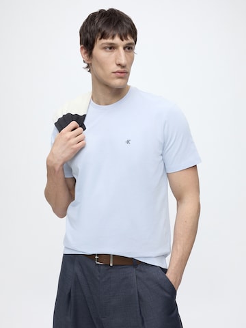Calvin Klein Jeans - Camiseta 'Classic' en azul: frente