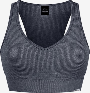 Bustier Soutien-gorge de sport 'Amaze Pro' Smilodox en gris : devant