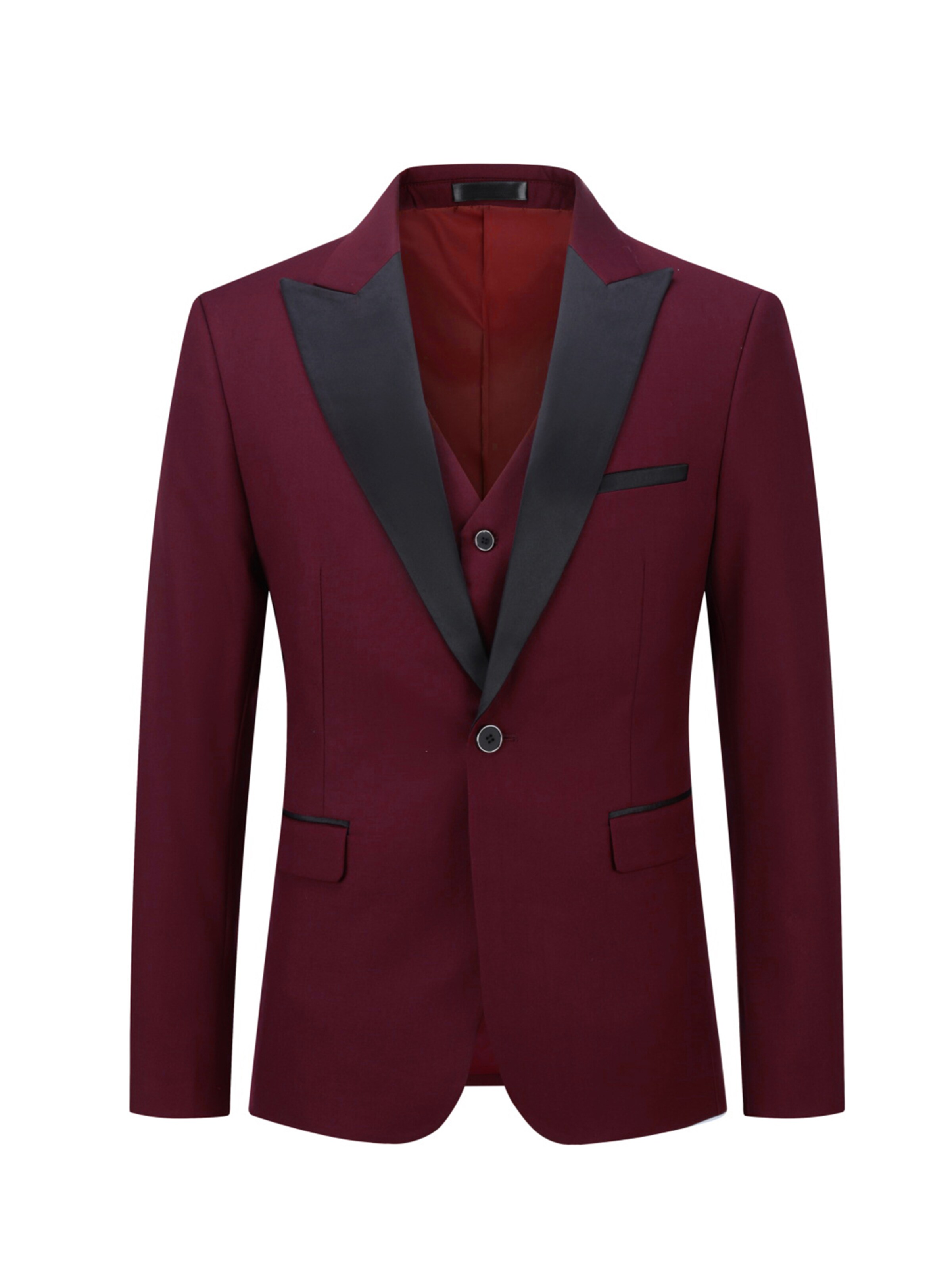 Youthup Slimfit Anzug‌‌‌‌‌‌‌ in Rot