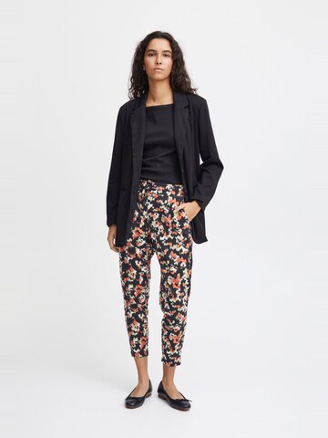 ICHI Tapered Broek 'IHKate' in Blauw