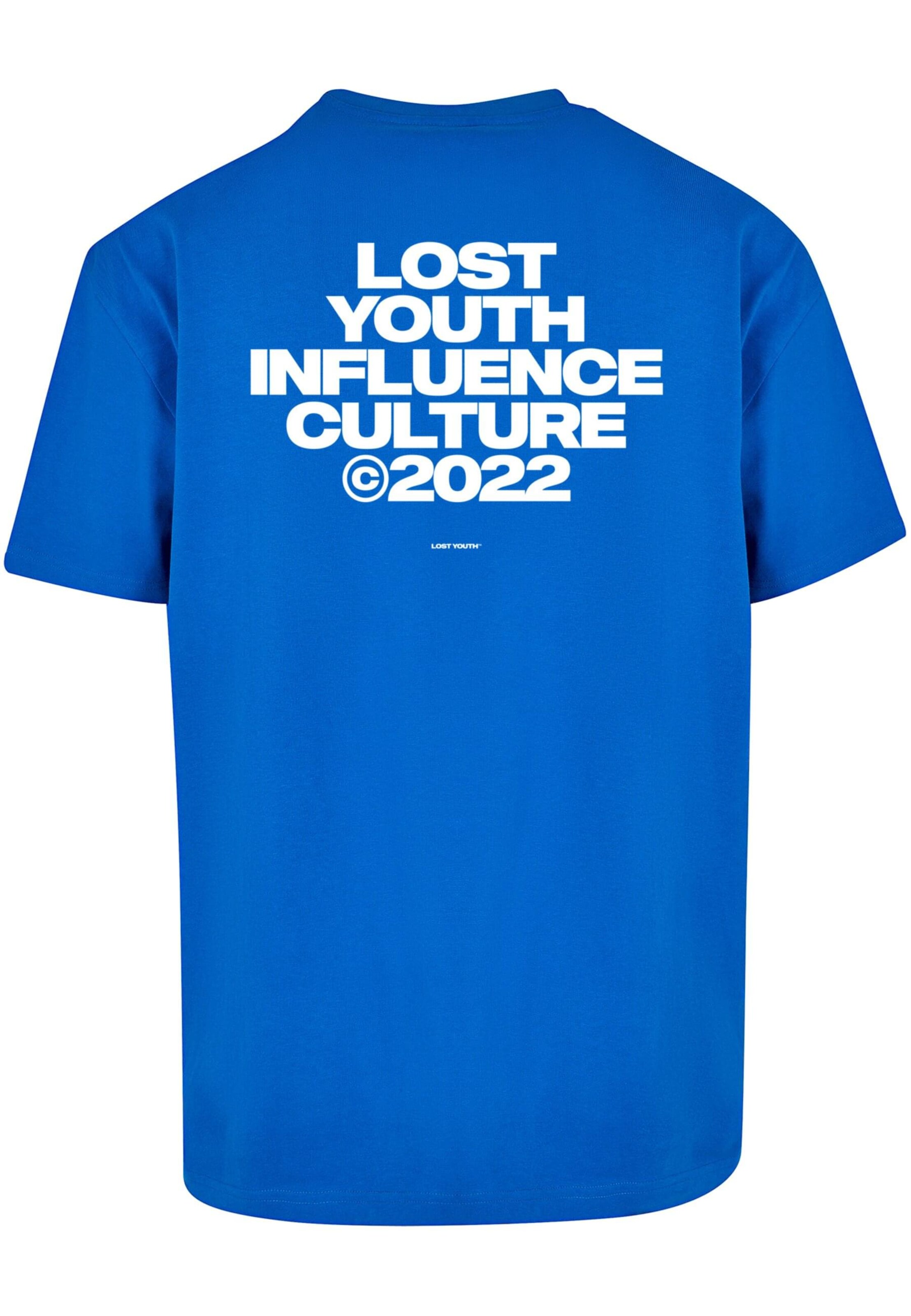 Lost Youth Tričko – modrá