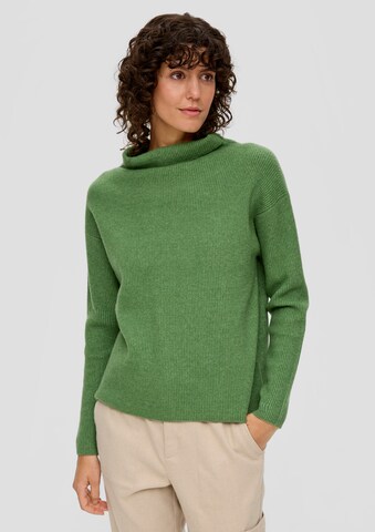 s.Oliver Sweater in Green: front