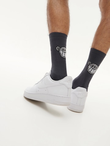 Chaussettes 'Max' Smiles en gris