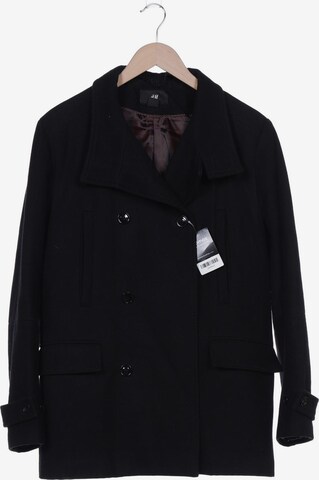 H&M Jacket & Coat in L-XL in Black: front