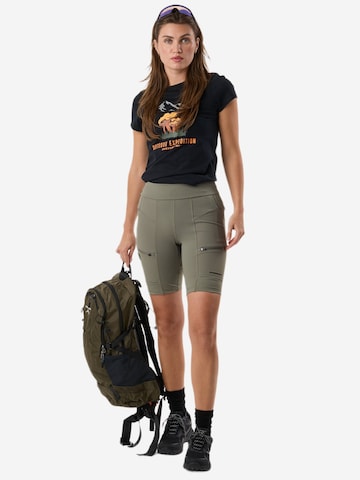 Skinny Pantalon outdoor 'Trondheim' SWEDEMOUNT en vert