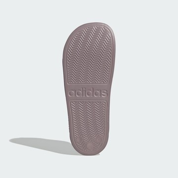 purpurinė ADIDAS SPORTSWEAR Sandalai / maudymosi batai 'ADILETTE SHOWER'